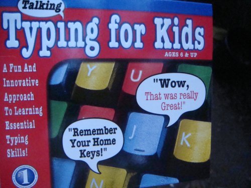 Talking Typing for Kids PC CD-Rom {Win 98SE or higher..XP Compatible}